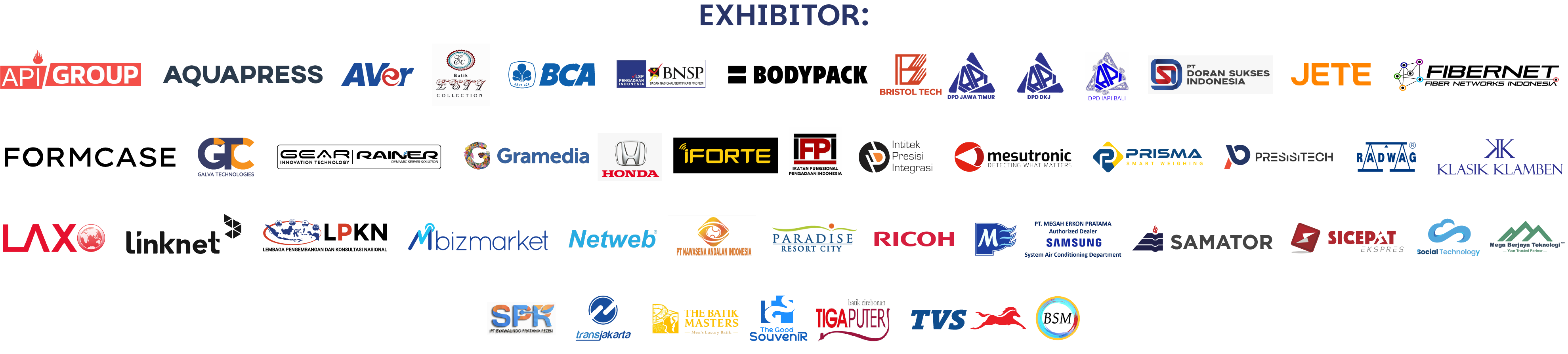 exhibitors